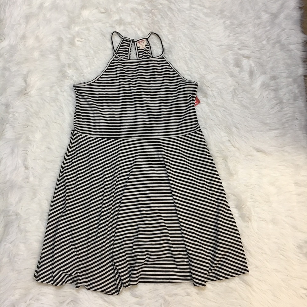 Plus size halter top dress